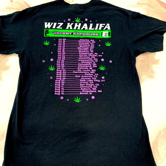 Wiz Khalifa Decent Exposure Tour Shirt - Picture 2 of 2